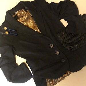 Black Isaac Mizrahi for Target Suit Blazer